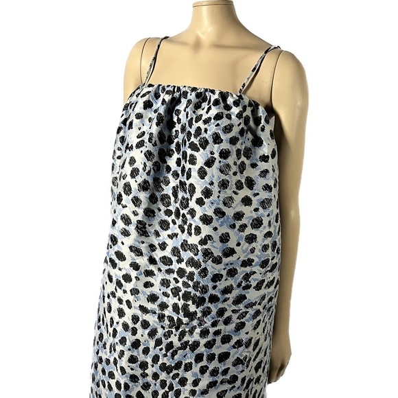 NWT Ganni Jacquard Column dress with pockets - Picture 5 of 14